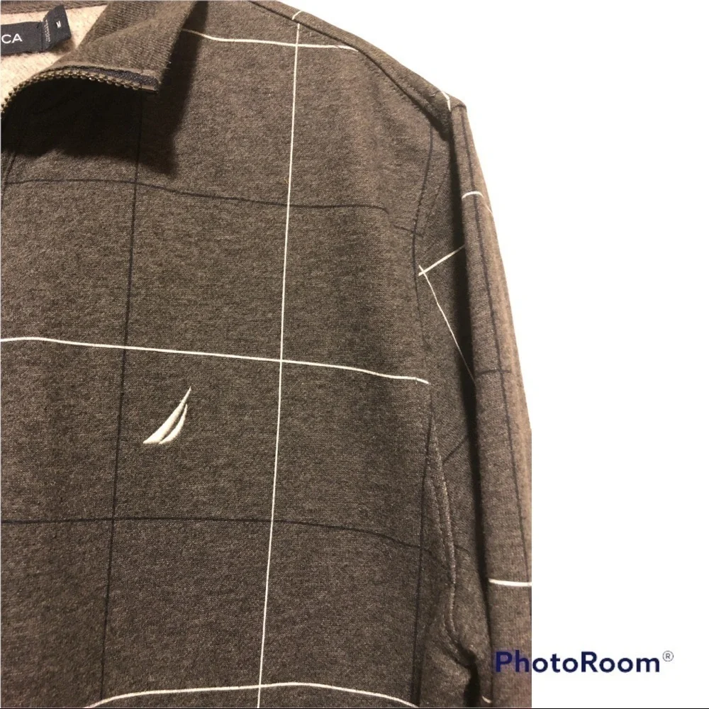 Mens Nautical pullover sweatshirt size M